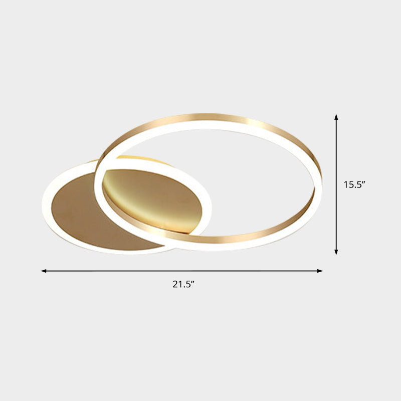 Orbit Rings Ceiling Light
