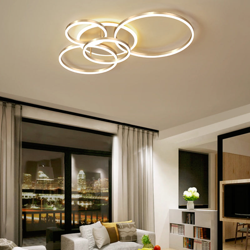 Orbit Rings Ceiling Light