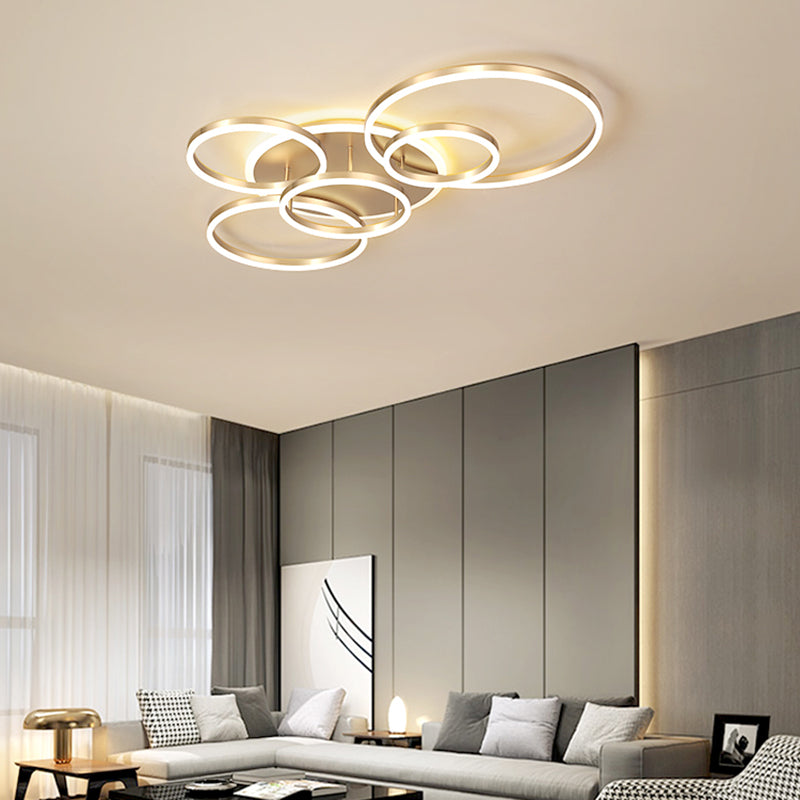 Orbit Rings Ceiling Light
