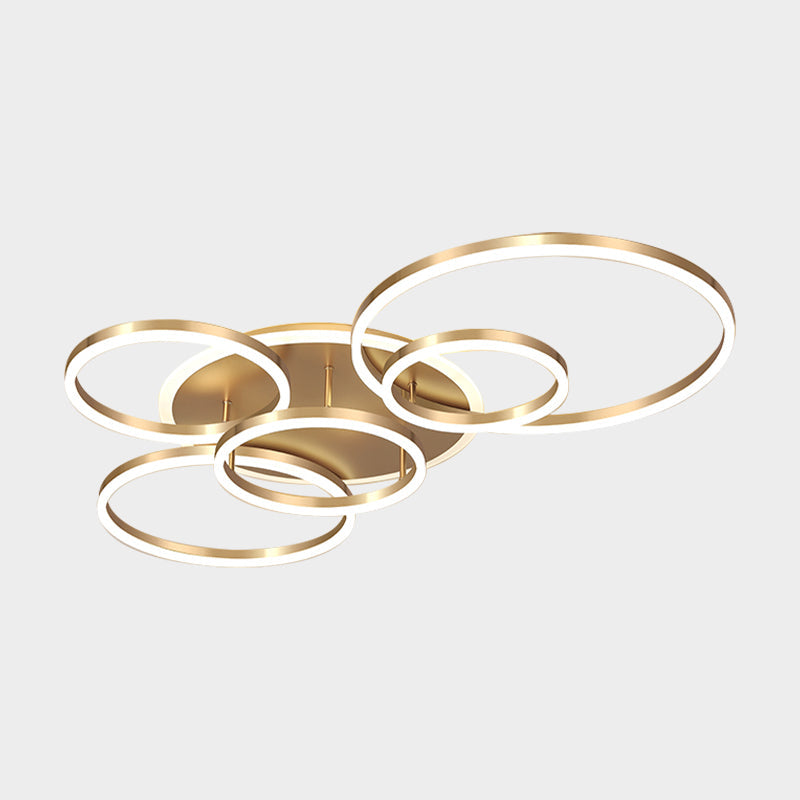 Orbit Rings Ceiling Light