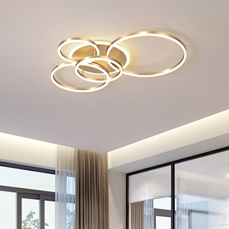 Orbit Rings Ceiling Light