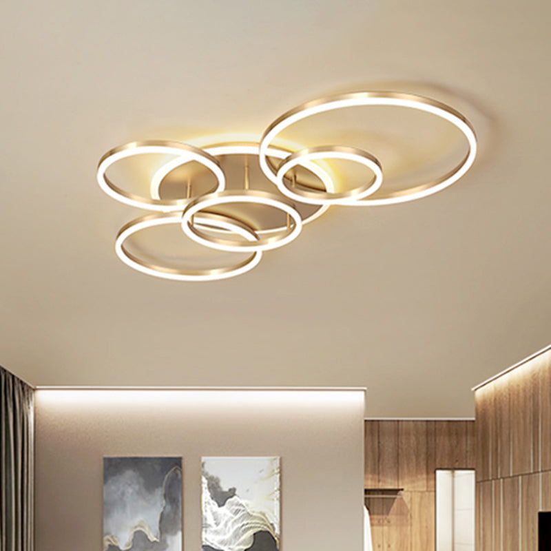 Orbit Rings Ceiling Light