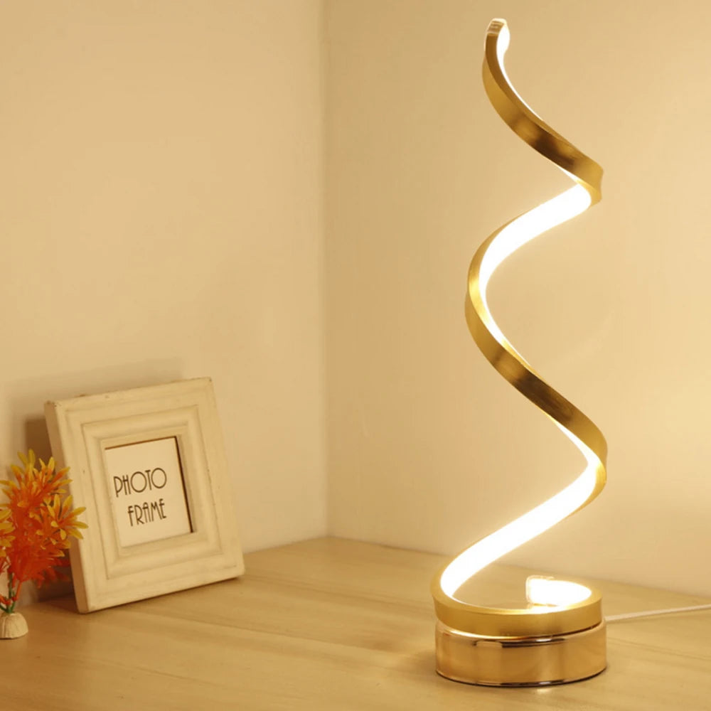 Sofia Spiral Table Lamp