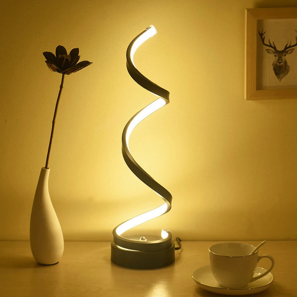 Sofia Spiral Table Lamp