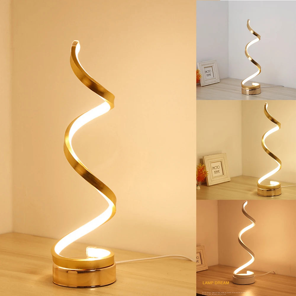 Sofia Spiral Table Lamp
