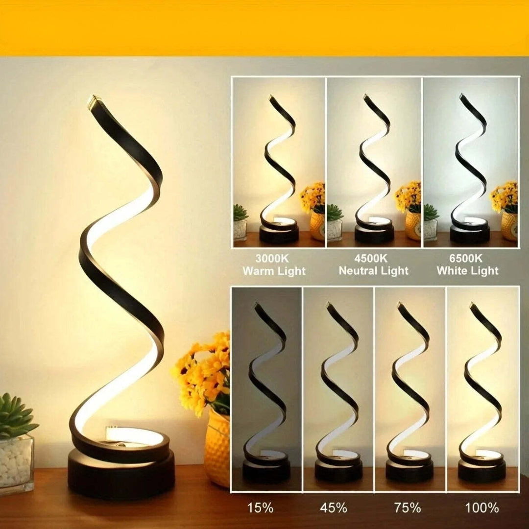 Liora Spiral Table Lamp