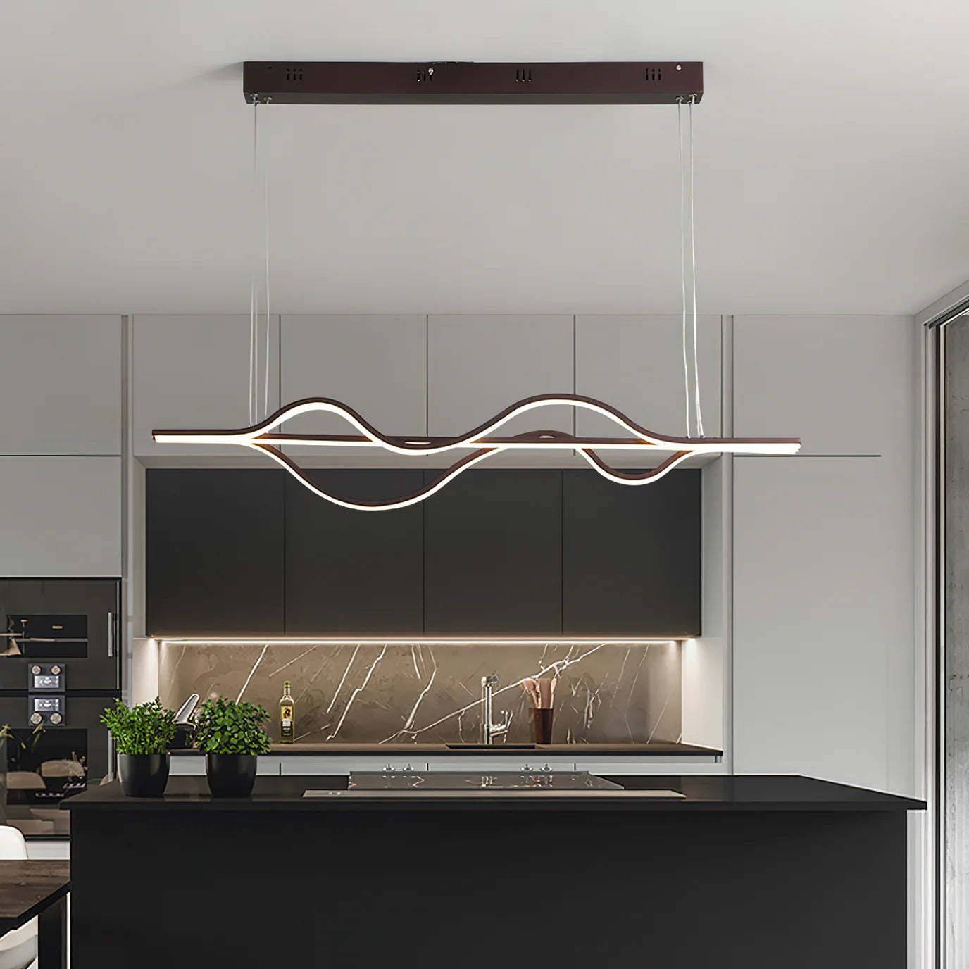 Maris Wave Pendant Light