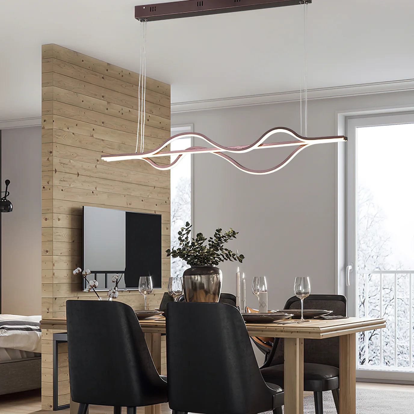Maris Wave Pendant Light