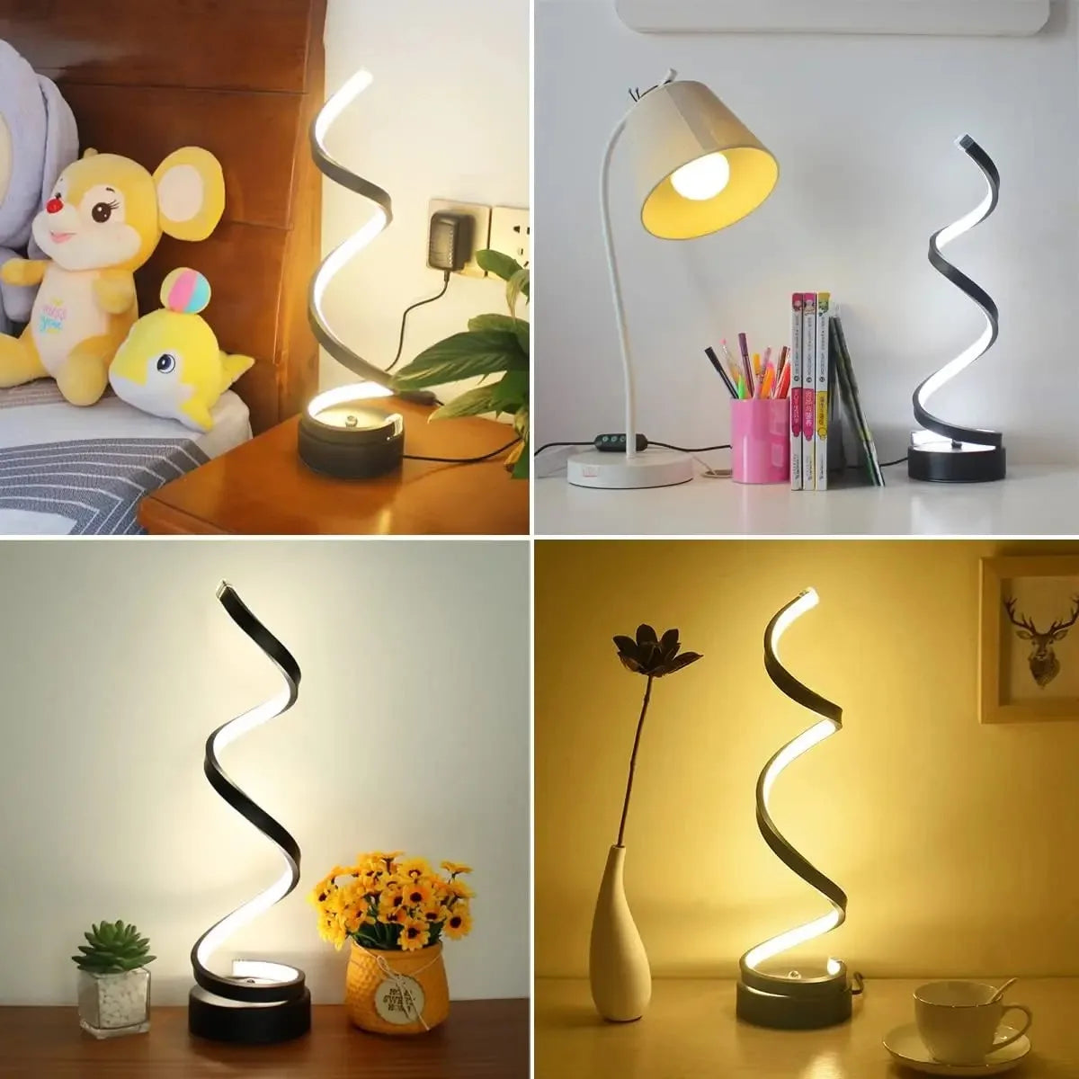 Liora Spiral Table Lamp