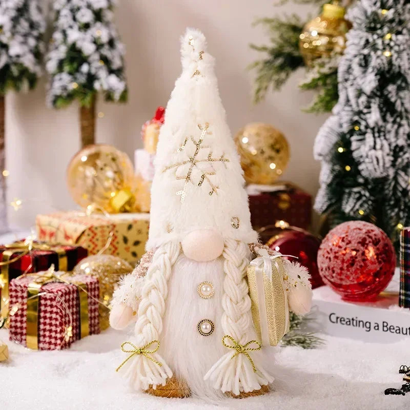 Glowing Christmas Gnome Doll