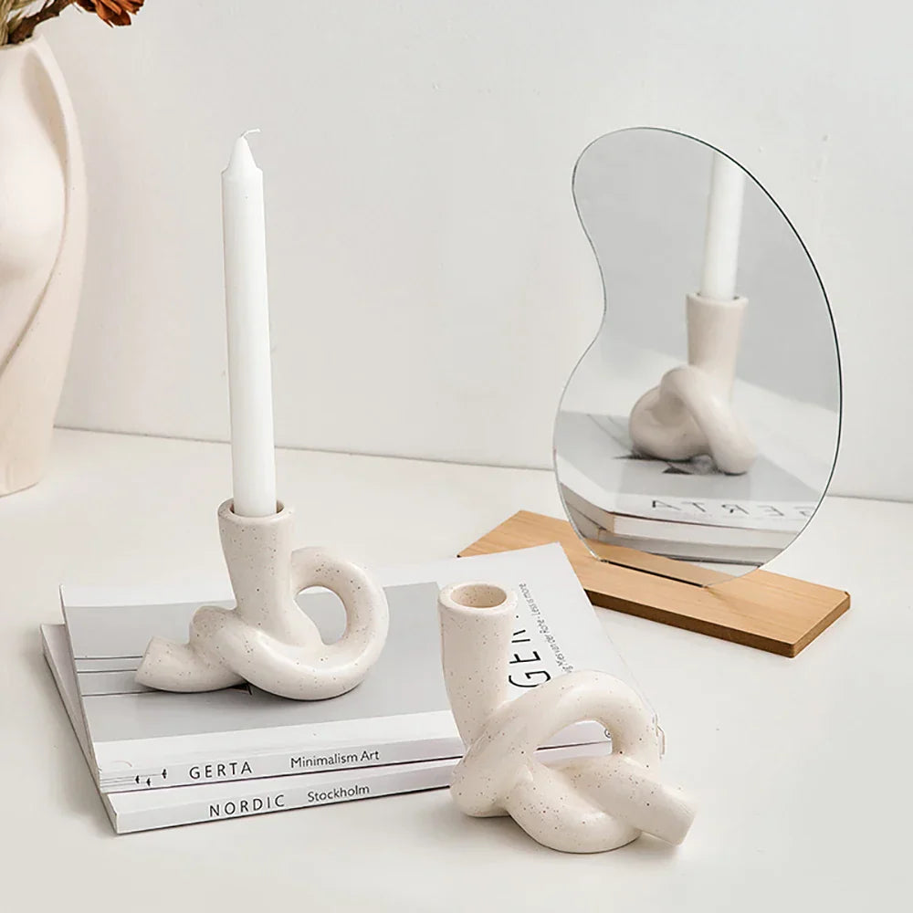 Liora Knot Candle Holder