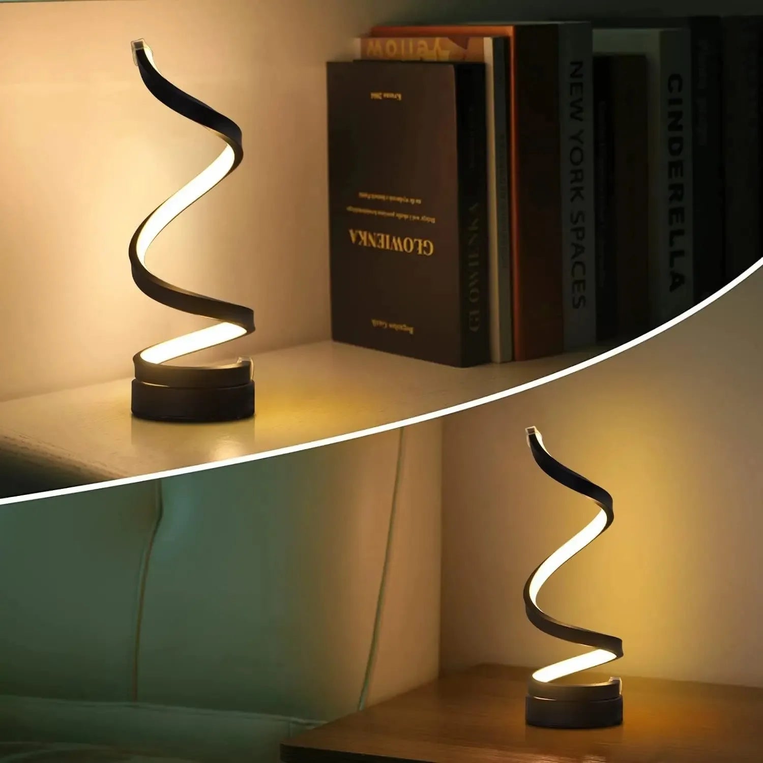 Liora Spiral Table Lamp