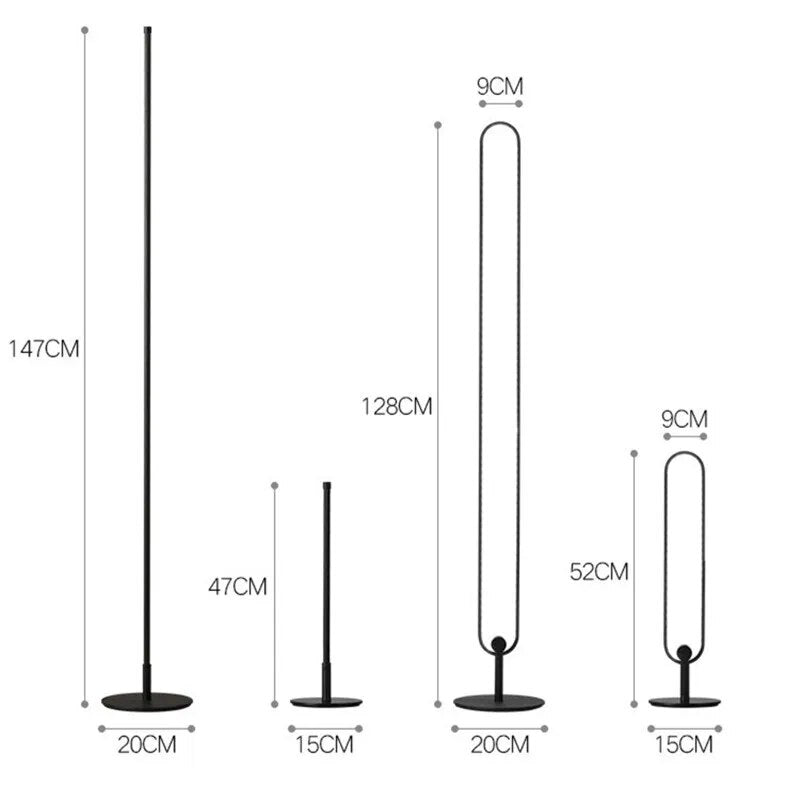 Eclipse Luxe Floor Lamp