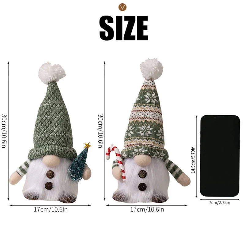 Glowing Christmas Gnome Doll