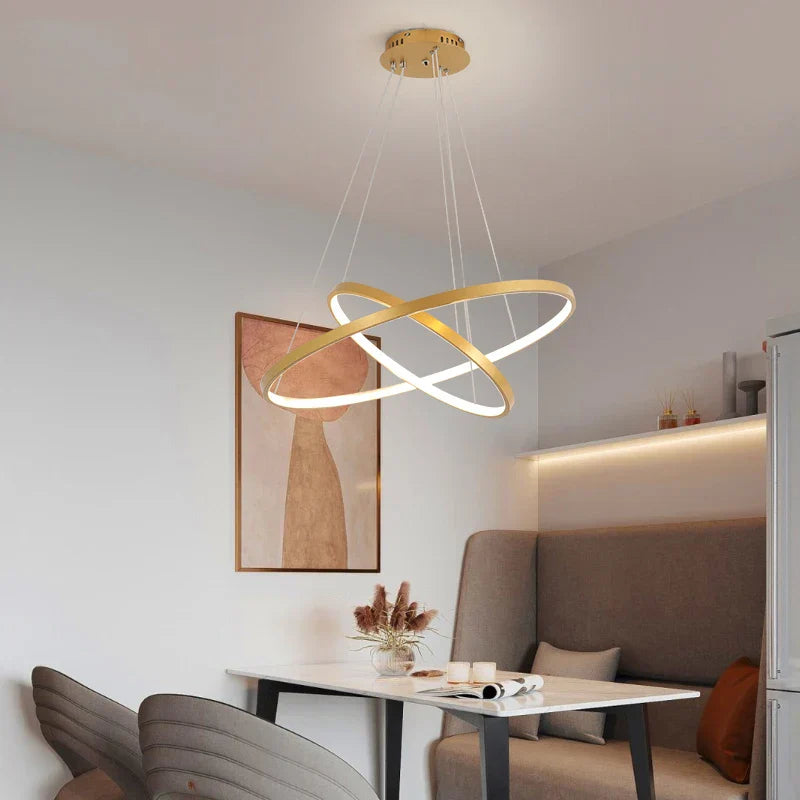 Rings Circle Chandelier