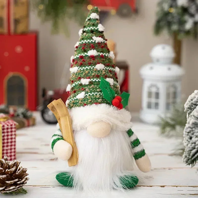 Glowing Christmas Gnome Doll