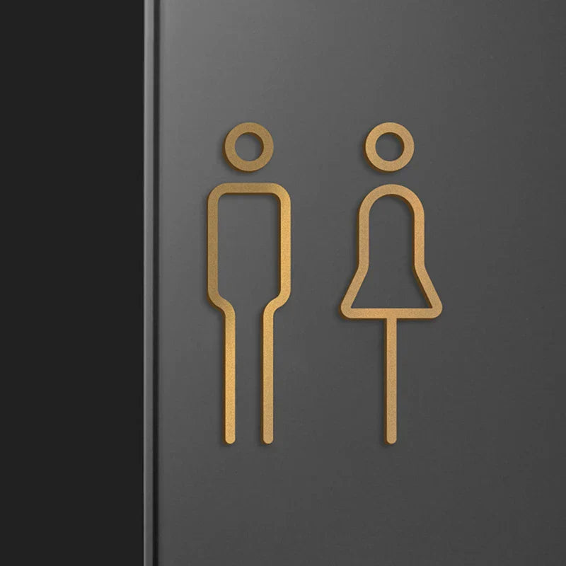 Vero Toilet Door Signs