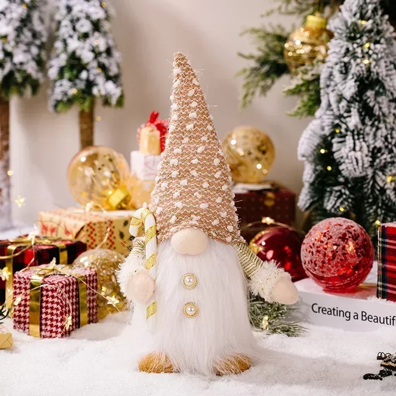 Glowing Christmas Gnome Doll