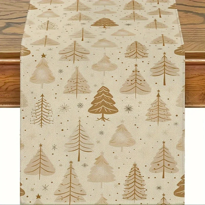 Christmas Tree Table Runner
