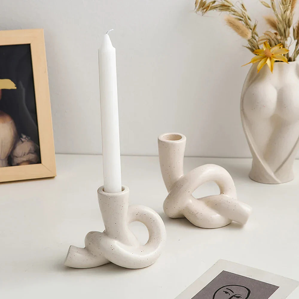 Liora Knot Candle Holder