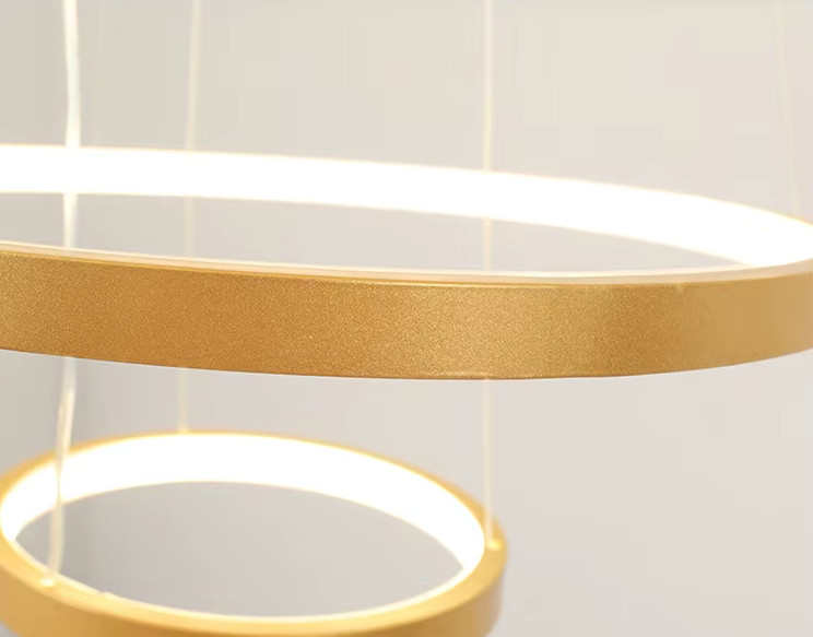 Rings Circle Chandelier