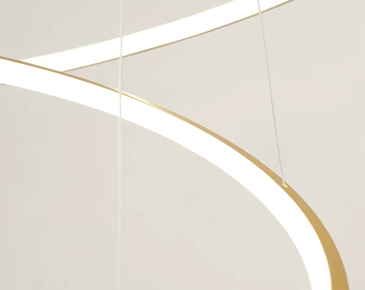 Rings Circle Chandelier