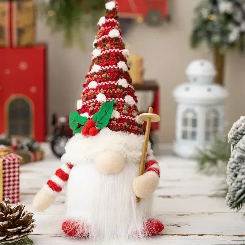 Glowing Christmas Gnome Doll
