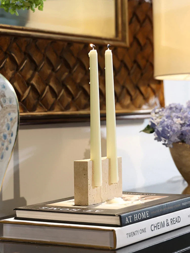 Elysia Double Candle Holder