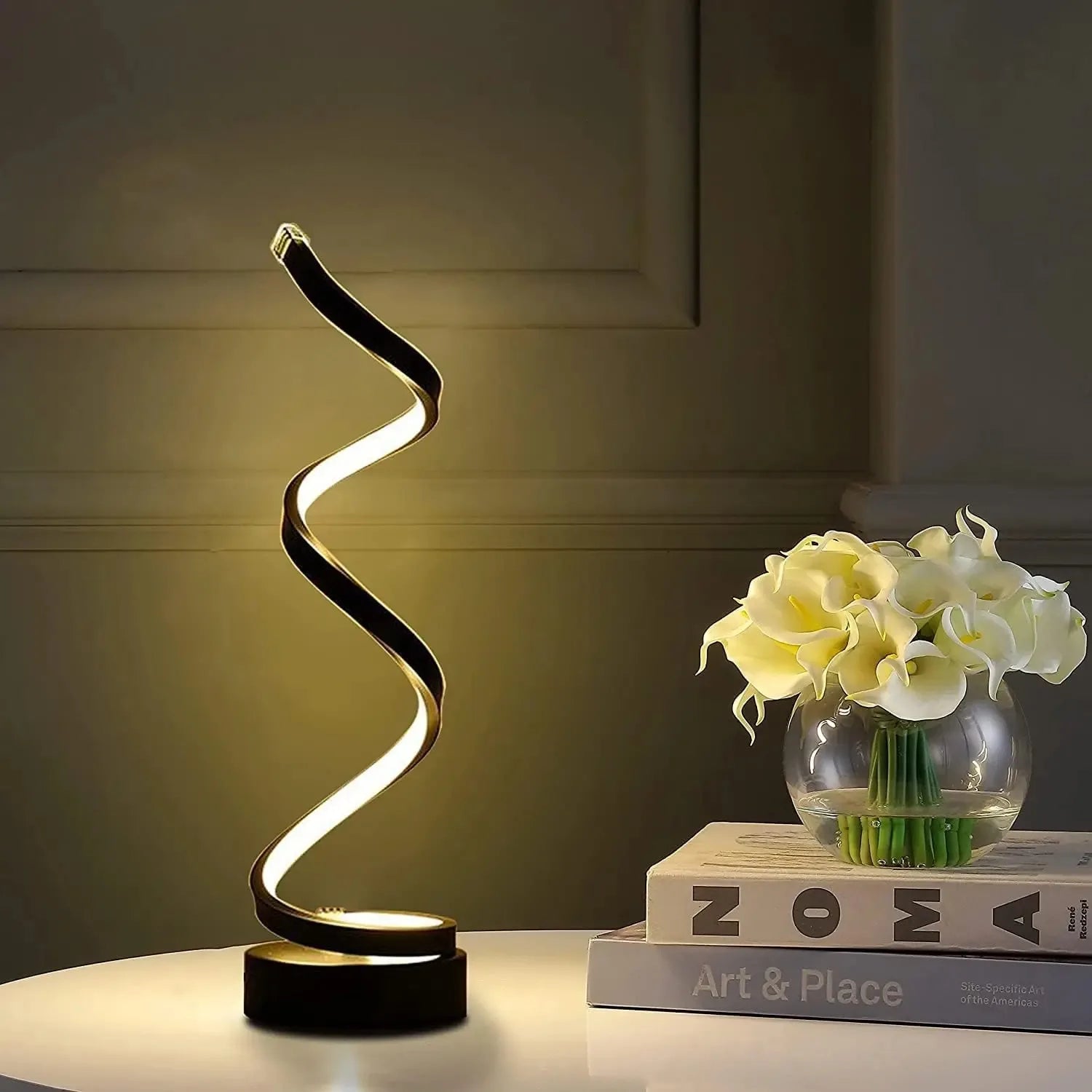 Liora Spiral Table Lamp