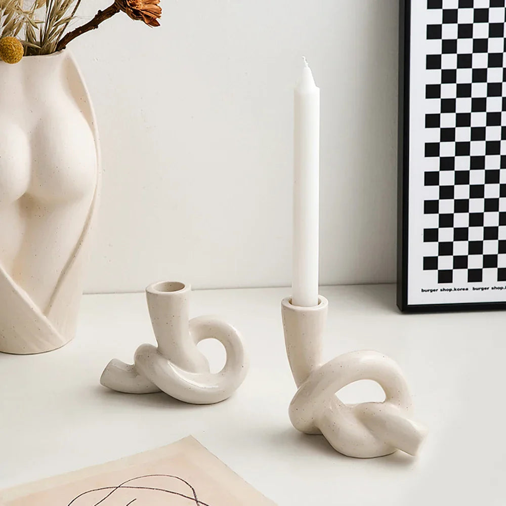 Liora Knot Candle Holder
