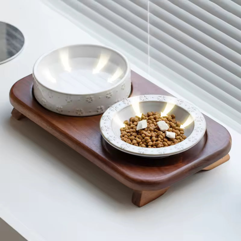 Nordic Cat Bowls Set