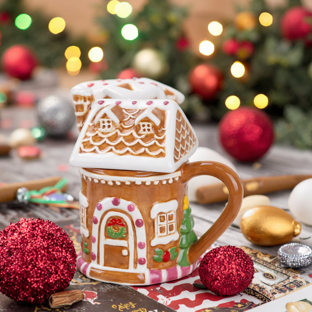 Christmas Gingerbread Ceramic Mug