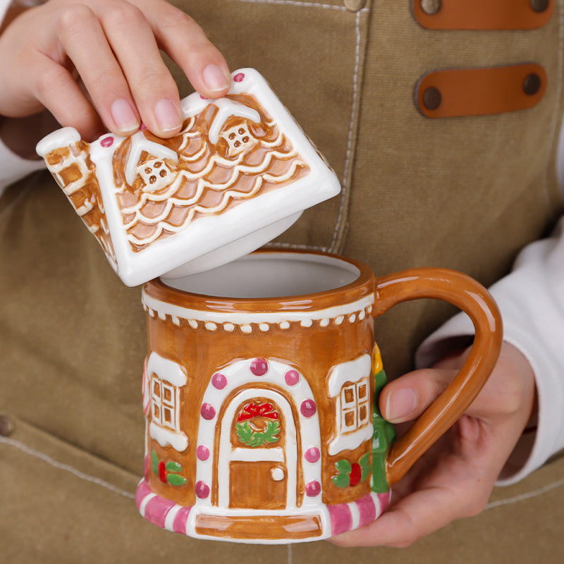 Christmas Gingerbread Ceramic Mug
