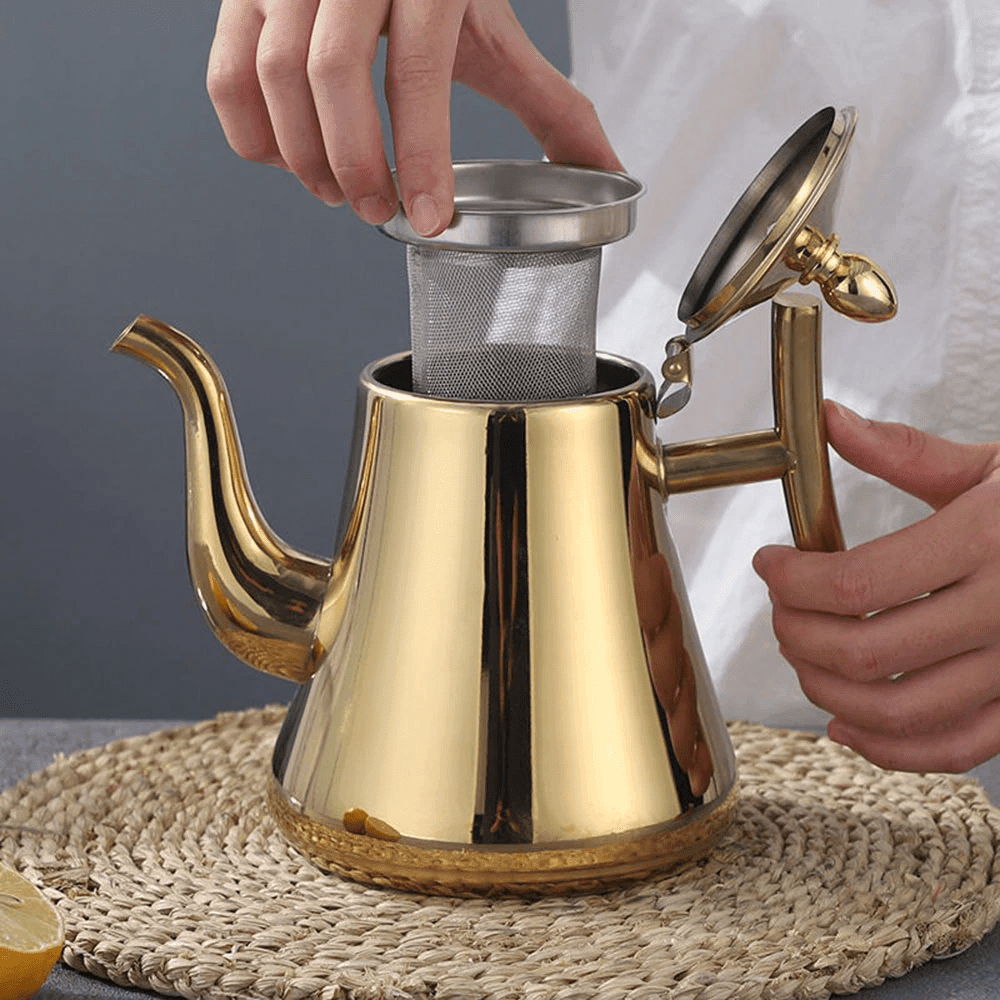 Aurielle Stainless Steel Teapot